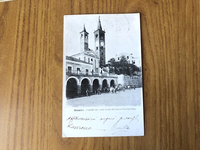 AK DREIFALTIGKEIT SCHLOSS DES GRAFEN KÜSTE UND ALTE BRUDERSCHAFT GEREIST 66