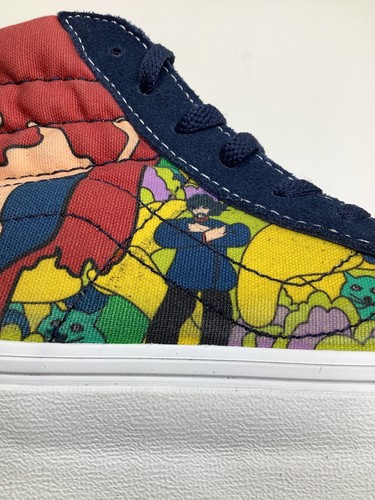 VANS The Beatles Sk8-Hi Reissue Yellow Submarine Shoes Men 6.5 Women 8 *Read* - Picture 14 of 15