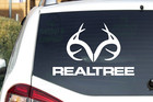 Real Tree Logo -CNC cut Decal Vinyl Sticker-Pic from multi colors!