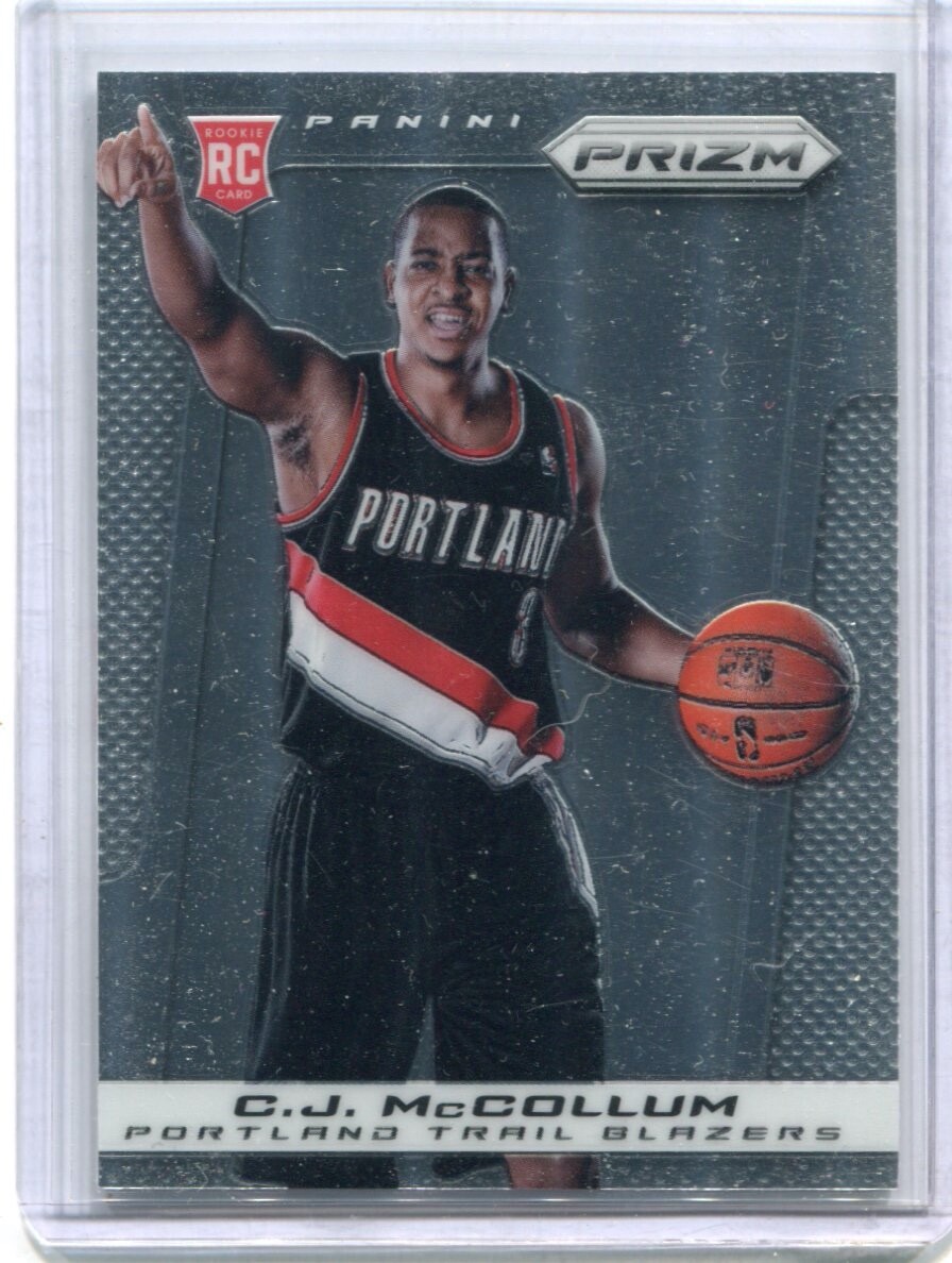 2013-14 Panini Prizm - C.J. McCOLLUM - Rookie Card #283 - PORTLAND TRAILBLAZERS