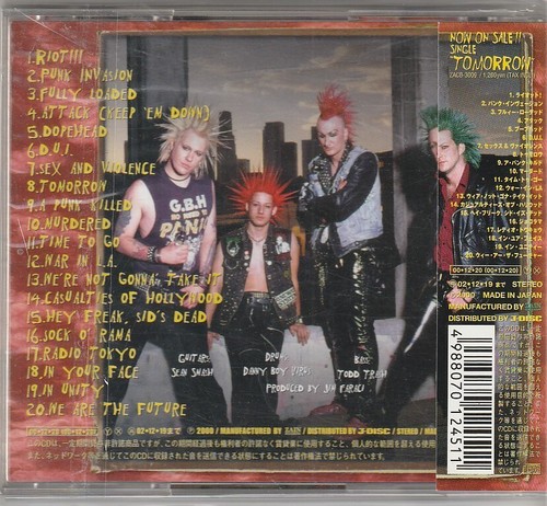 Total Chaos Punk Invasion Japan CD w/obi ZACB-1045 - Picture 2 of 2
