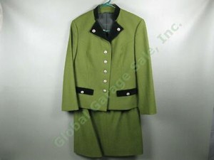 Karntner-Loden-M-Bavarian-Wool-Suit-Jacket-Skirt-Trachten-Oktoberfest-Germany