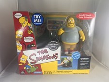 The Simpsons Playmates Interactive Environment Comic Book Shop WORKING