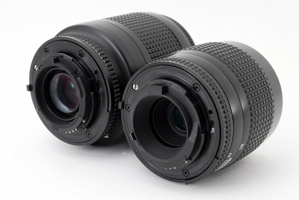 Nikon D80 10.2MP 35-80/80-200mm Zoom Set [Exc+++] w/8GB SD Card