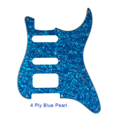 Golpeador de guitarra para EE. UU. Fender Strat HSS sin orificio de control opción multicolor - Imagen 20 de 27