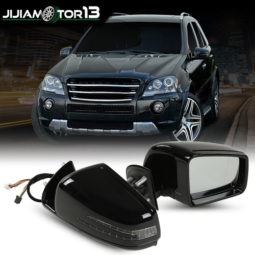 Espejos retrovisores laterales aptos para Mercedes Benz ML GL Clase W164 izquierda y derecha