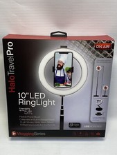 Tzumi Halo Travel Pro 10  LED Ring Light Vlogging Series