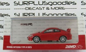 INNO64-1-64-Scale-2020-Release-Red-2002-HONDA-INTEGRA-Type-R-DC5-IN64-DC5-RED
