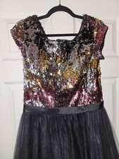 BB Belle Tulle & Sequin Prom Dress Event After Five Size 12 Homecoming Evening
