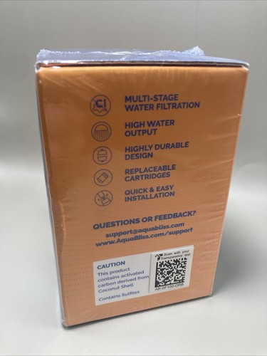 AquaBliss SF100-ORB Revitalizing Shower Filter New Sealed - Picture 4 of 7