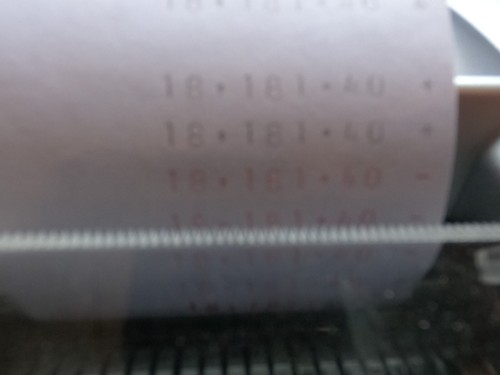 2x Victor 1240-3A Antimicrobial Printing Calculator Black/Red **Tested** - Picture 6 of 12