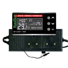 HabiStat Digital Dimming Thermostat Timer 600w Vivarium Heat Control Heating