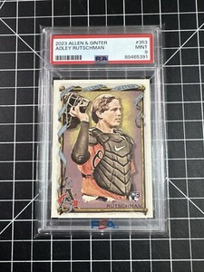2023 Topps Allen & Ginter Adley Rutschman SP Rookie Card #353 PSA 9 Orioles