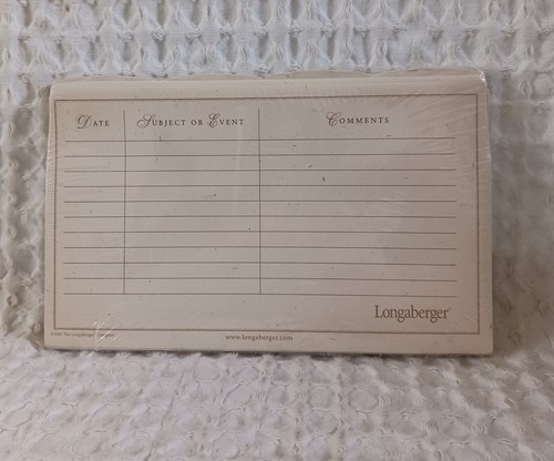 Juego de 2 divisores y sobres Longaberger 2002 artículo de recuerdos del día de la madre #70185 nuevo - Imagen 2 de 6