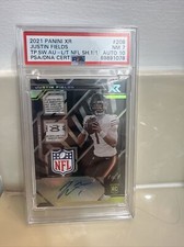 Justin Fields rc psa 1/1 patch auto