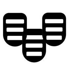 3pcs Pocket Square Holder Handkerchief Pocket Square Organizer Black 8x12cm