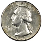 1941-D Washington Quarter AU+ Circulated Details Better Date 25C A1682
