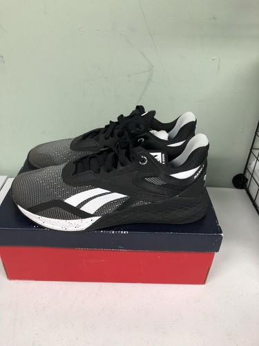 Reebok Women\u0026#039;s Nano X Sneakers Size 10M EF7488 Black/White | eBay