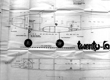 plan avion Rc Vintage Multi Acro "Mark 20" de Gerb Huber par Telaves + flotteurs