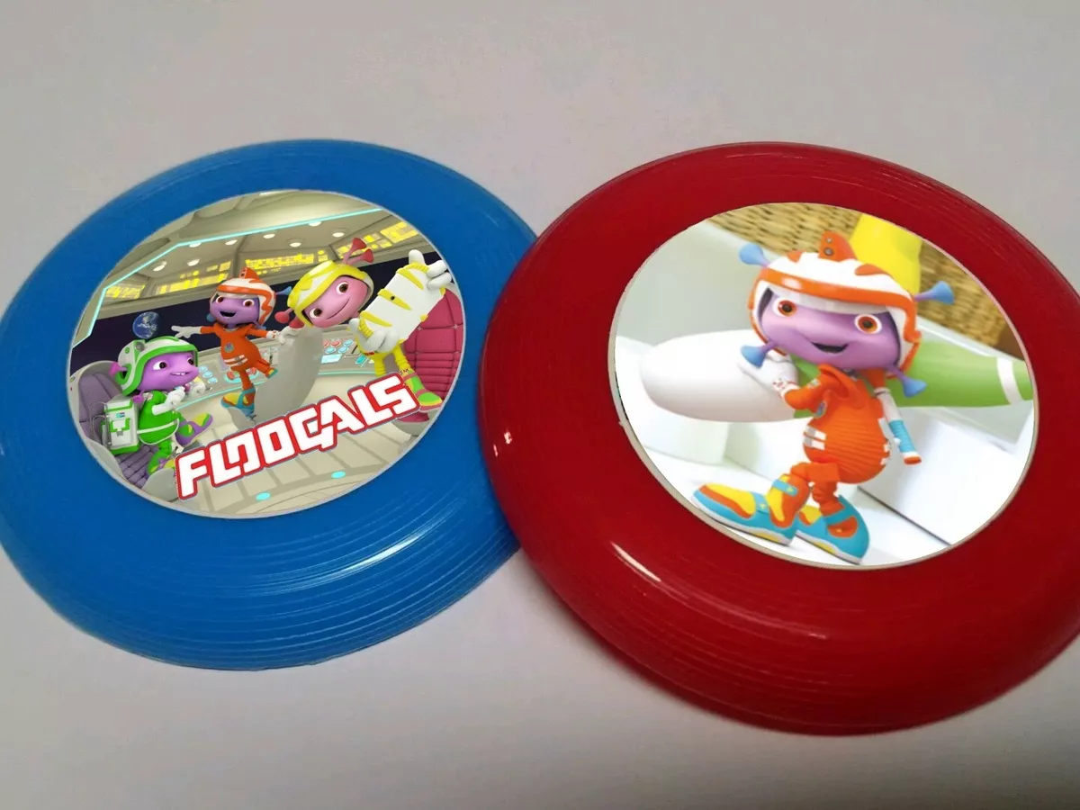 12 FLOOGALS mini frisbees birthday party favor treat bags prizes awards