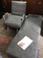 homcom single person folding 5 position steel convertible sleeper bed chair -...