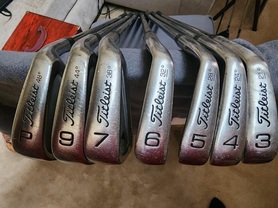 Titleist DCI Série de fers / Flex Stiff / 2-SW / Acier