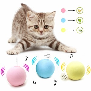 Smart Cat Toys Interactive Ball Catnip Cat Training Toy Pet Squeaky Supplies 7F | eBay