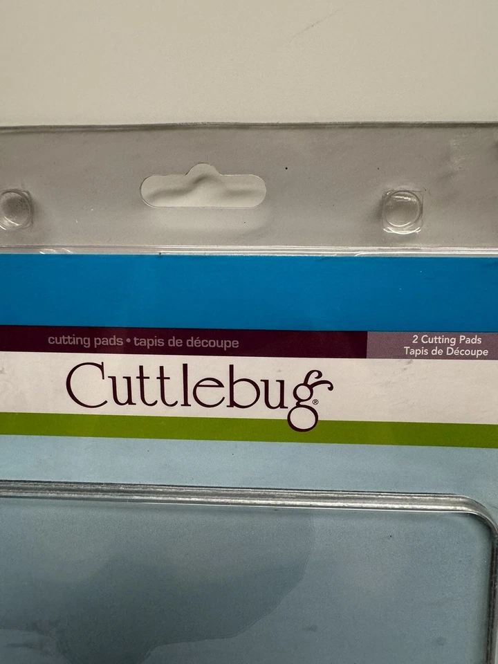 VINTAGE NOS SEALED Cuttlebug Set of 2 Cutting Pads Mats B  6" x 13" - Image 2 of 4