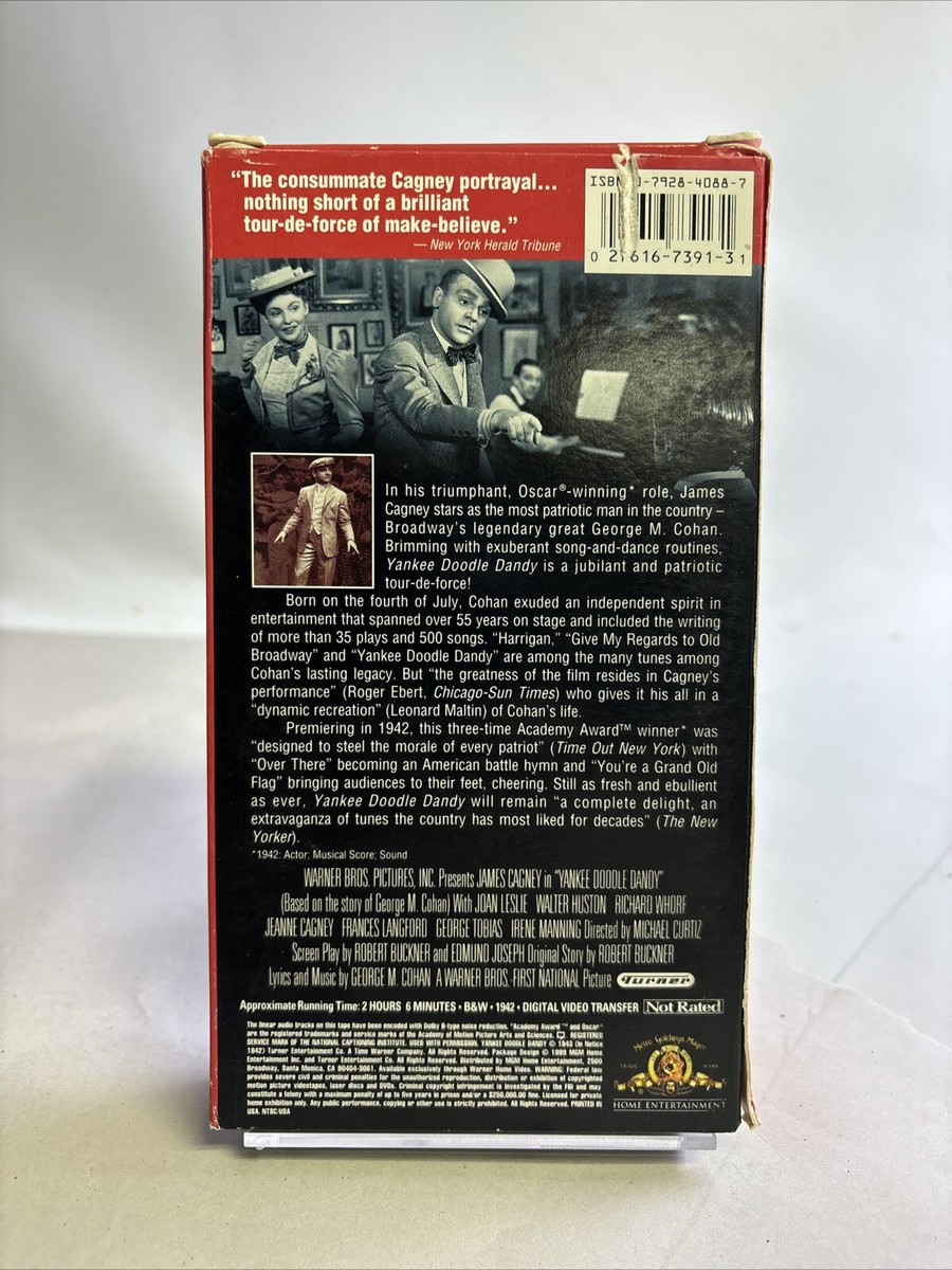 Yankee Doodle Dandy VHS James Cagney, MGM Musical | eBay