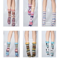 1/6 Female Printing Socks Stockings For 12" Phicen TBLeague JO Figure Body