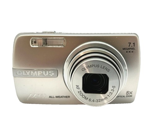 Olympus µ 7010 Digital Camera Compact Tested LCD Dot Issue No