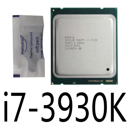 Processeurs CPU LGA2011 Intel Core i7-3930K 6 cœurs 3,2 GHz 12 Mo - Photo 1 sur 1