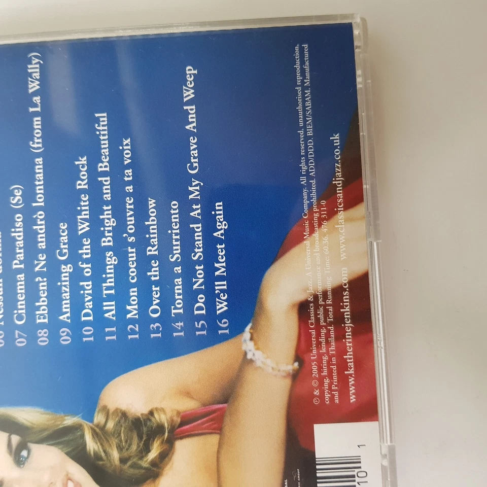 CD Katherine Jenkins Living A Dream Lamore Sei Tu Canto Della Terra UCJ 2005 Foto 3 de 4