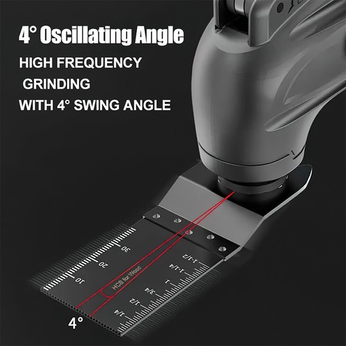 Schleifen Multifunktionswerkzeug Multitool Oszillierwerkzeug für Makita 18V Akku - Bild 11 von 12