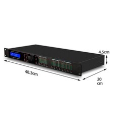 Professional 2-Ch Audio Effector 2-IN 6-OUT S...
