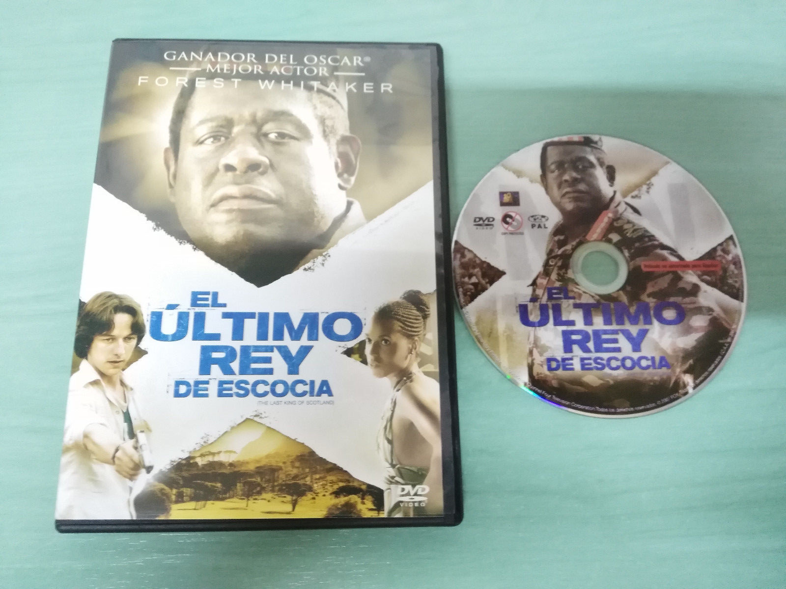 The Last King Of Scotland Forest Whitaker + Extras DVD Español English - 3T