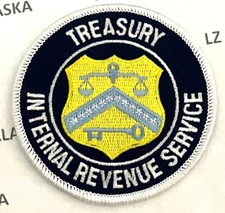 TREASURY IRS 3" PATCH (DD) INTERNAL REVENUE SERVICE