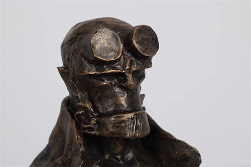 Hellboy Bust 8.7 '' Resin Statue Figure Display Model Collection Toy Ornaments - Picture 11 of 15