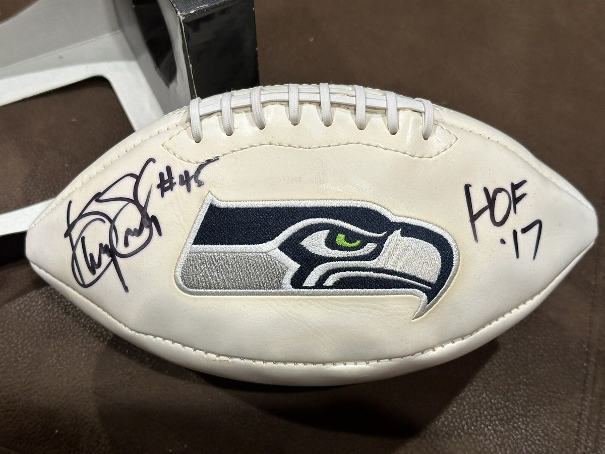 記念グッズ Seahawks Easley American football signed Kenny Easley Signed Seahawks Full Size Retro Helmet w/ 