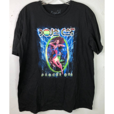 Doja Cat Planet Her Black T-Shirt Sz, L