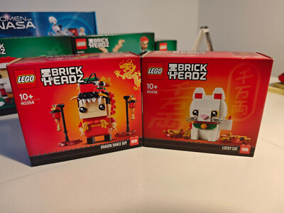   LEGO 40354 + 40436   Danzatore del Drago & Gattino Fortunato!    MISB