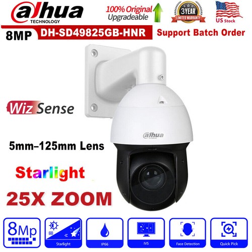 alhua Brand 8MP Starlight 25x AI IR IP Camera 360° 4K PTZ SMD4.0 IP Camera PoE+ - Picture 23 of 23