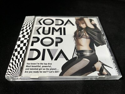 Kumi Koda POP DIVA Single Japan OBI CD DVD (Rhythm Zone 2011) J