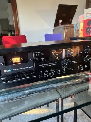 BIC T-2M Stereo Cassette Deck   Excellent Condition   Needs Belts   Vintage