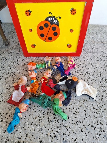 Puppentheater mit Handpuppen - Bild 2 von 2