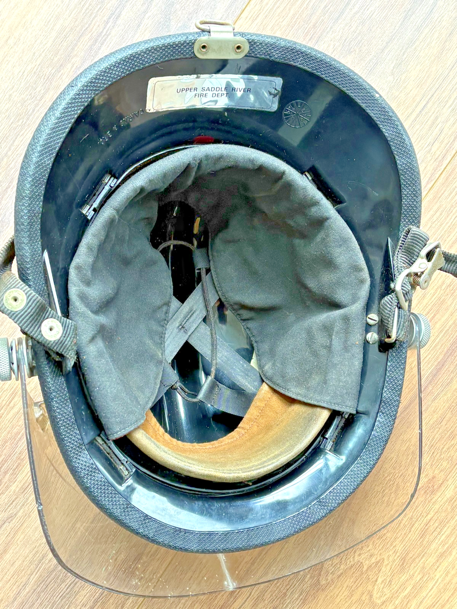 Vintage Cairns & Brother Model 770 Fire Helmet, ANSI Z89.1-1969