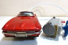 Bandai Chevrolet Corvette Stingray Remote Control Tin Toy Vintage Showa Japan