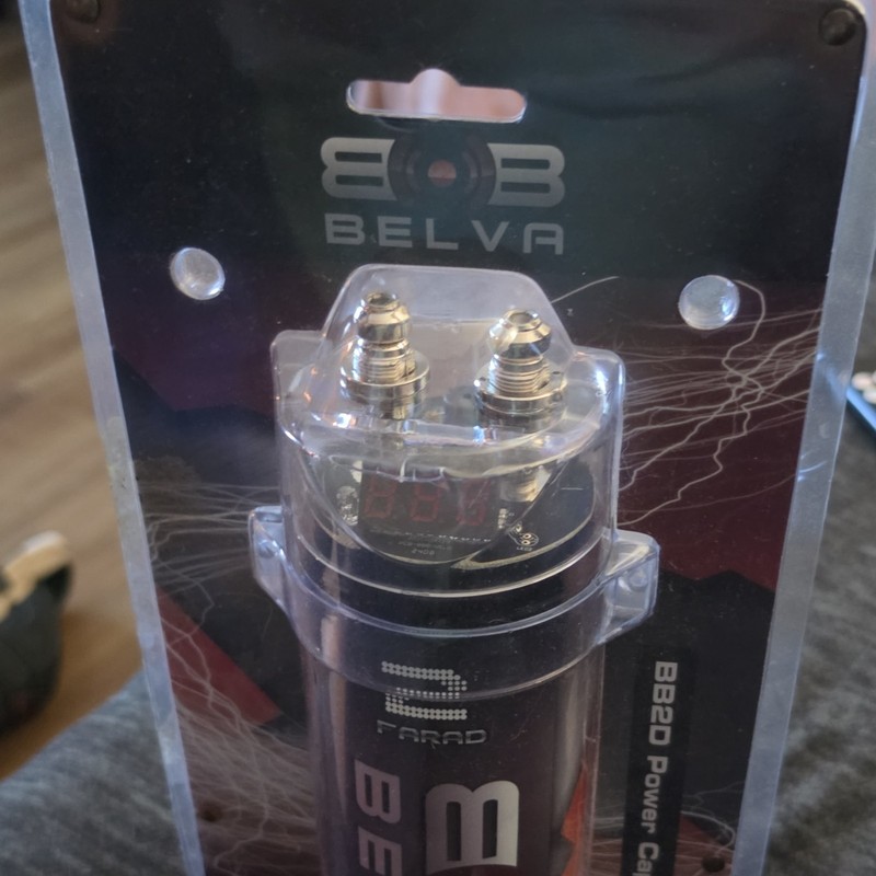 Belva BB2D Power Capacitor 2 Farad Car Audio Capacitor