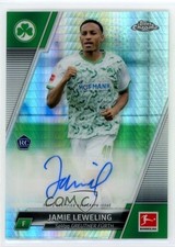 Jamie Leweling Chrome Bundesliga 2021 Prism Refractor /175 Auto