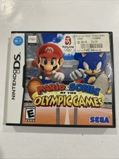 Mario  Sonic at the Olympic Games Nintendo DS Lite DSi w/Case  Manual